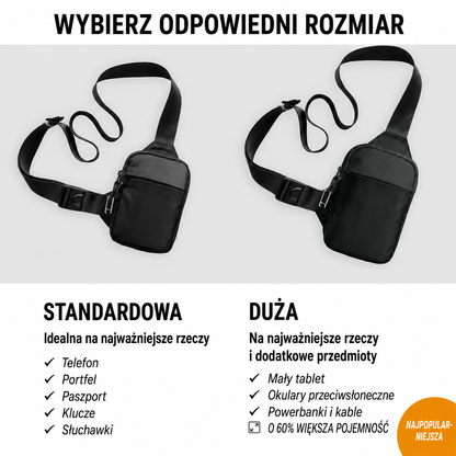 Veltano – Bezpieczna saszetka podróżna z ochroną RFID