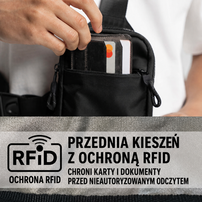 Veltano – Bezpieczna saszetka podróżna z ochroną RFID